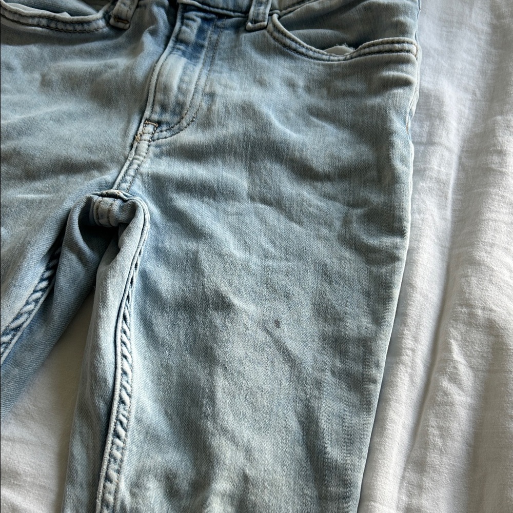 H&M Light Blue Straight Leg Jeans - Picture 3 of 4